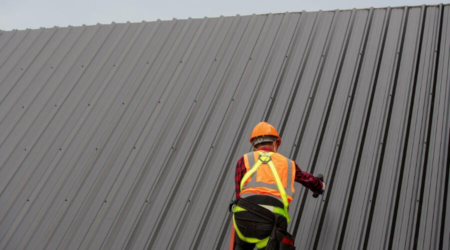 Professional metal roof installation services in Big Arm, MT